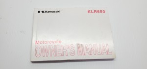 Owner's Manual Kawasaki KLR650 2012 11-14 #798 #OM