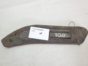Vintage Exhaust Muffler Guard 100 Model Kawasaki #EG