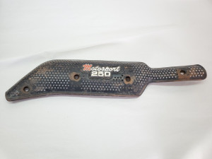 Vintage Exhaust Muffler Guard Protector XL250 1972 Motosport Honda #EG