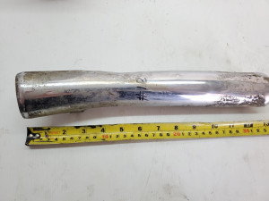 Unknown Road Bike Exhaust Guard 1B Kawasaki Honda Yamaha Suzuki #RBEG