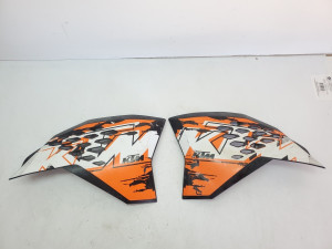 Spoiler Kit Radiator Shrouds KTM 250SXF 2009 #SIM