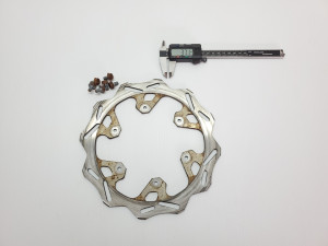 Rear Brake Disc Disk YZ450F 2010 YZ 450 F YZF Yamaha 07-17 #825