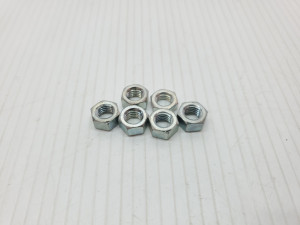 New Kawasaki Mule Pro 4000 4010 Set of 6 Small Hex Nuts 317BA0800 NOS