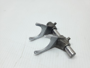 Suzuki RM125 2004 Gear Shift Forks 1 & 2 with Shaft 96-08 RM 125 #LWRM04