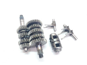 Complete Transmission Gearbox & Shift Forks KX250F 2014 KX 250 F Kawasaki 14 #LW
