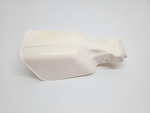 New Kawasaki 1993-1995 KLX 250 RH White Cover Handle 59441-0001-6F NOS