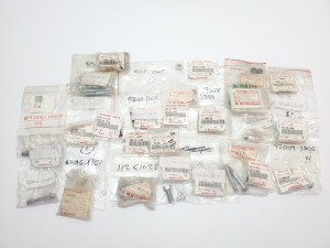 New Kawasaki Assortment: Nuts Bolts Screws NOS
