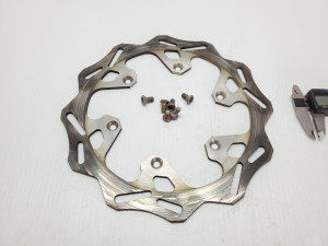 Rear Brake Disc Disk WR450F 2021 WR 450 F Yamaha 19-23 #849