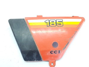 Suzuki TF185 Orange Left Frame Side Cover 5 TF 185 1987 + Other Years