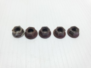 Cylinder Head Nuts x5 Honda CR125R CR125 CR 125 2001 79-07 #853