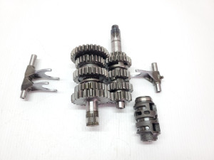 Kawasaki KX250F 2009 Transmission Comp Gearbox Internals Shift Forks Drum KX 250 F #855