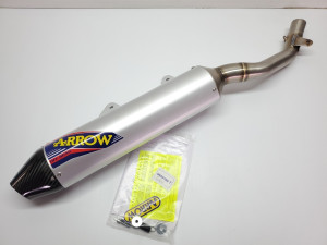 Sherco 250 300 SEF 08-11 New Arrow Exhaust Muffler Silencer Aluminium w Carbon Cap 250SEF 300SEF