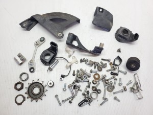  Yamaha YZ250F 2018 Hardware Kit YZ 250 F #861 Bolts Throttle Roller Sprocket