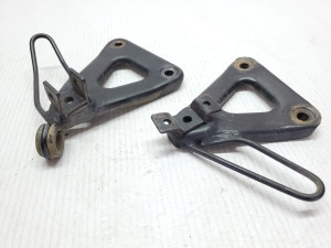 Pillion Foot Peg Mount Brackets Kawasaki KLR650 2012 08-18 #862