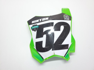 Kawasaki KX250 2021 Race Plate  KX 250 450 21-24 #867