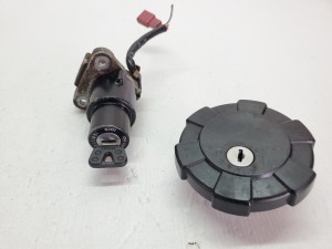 Yamaha DT200R 1998 Key, Barrel & Tank Cap DT 200 R 89-98 #864