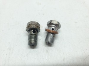 Yamaha TT600S Belgarda 1995 Front Brake Banjo Bolts TT 600 S 95-96 #872